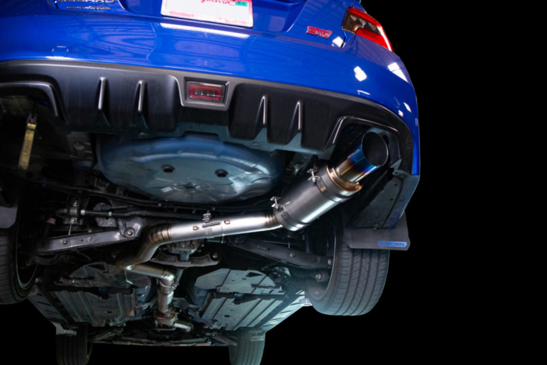 Picture of Revel 15-21 WRX-STi 11-14 WRX STi 08-14 WRX Ultra Ti Titanium Single Exit Catback Exhaust