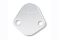 Picture of Ford Racing Ford Logo Fuel Pump Blockoff Plate - Chrome