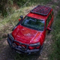 Picture of ARB 10-23 Toyota 4Runner 72in x 51in BASE Rack Kit with Mount and Deflector