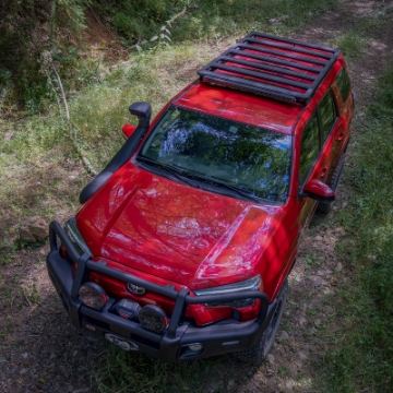 Picture of ARB 10-23 Toyota 4Runner 72in x 51in BASE Rack Kit with Mount and Deflector