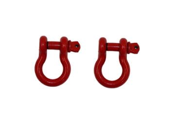 Picture of Fishbone Offroad D Ring 3-4In Red 2 Piece Set