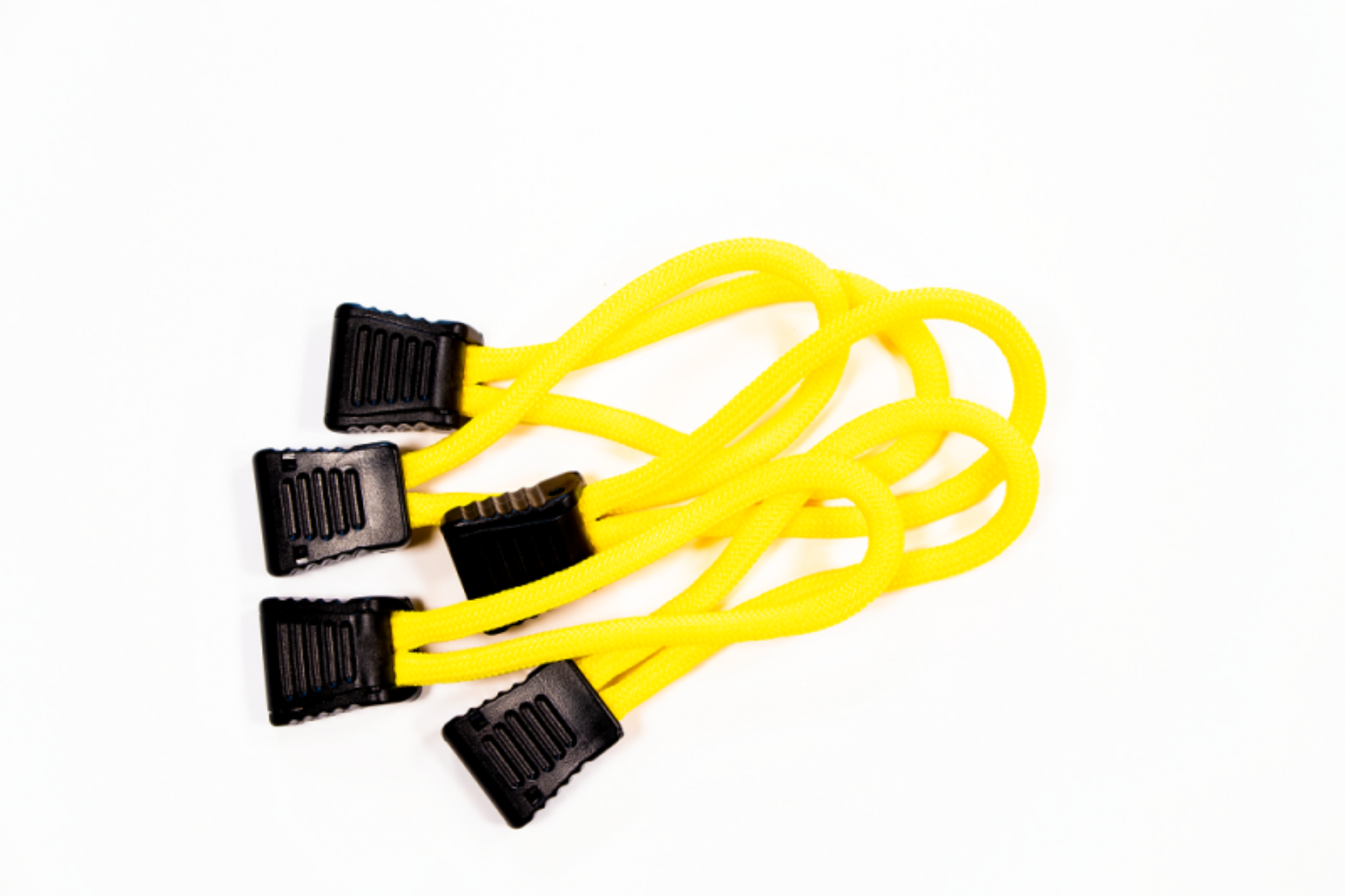 Picture of Fishbone Offroad Paracord Zipper Pulls 5 Pcs Yellow