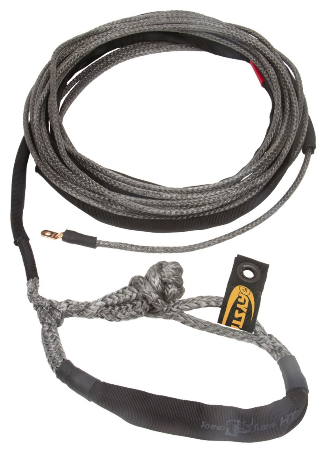 Picture of Daystar 80 Foot Winch Rope W-Shackle End 3-8 x 80 Foot Black