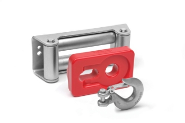 Picture of Daystar Winch Isolator Roller Red