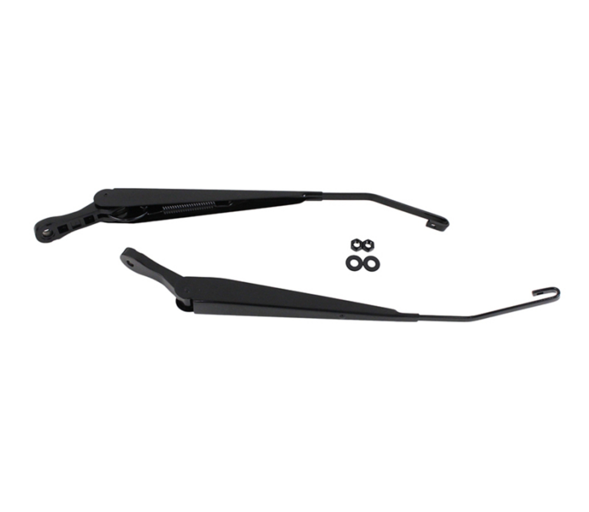 Picture of Kentrol 07-18 Jeep Wrangler JK Windshield Wiper Arms Pair - Powdercoat Black