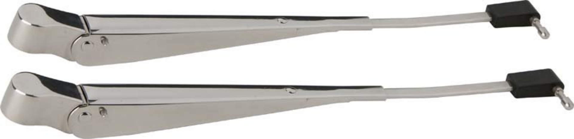 Picture of Kentrol 87-95 Jeep Wrangler YJ Windshield Wiper Arms Pair - Polished Silver