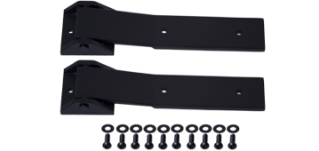 Picture of Kentrol 07-18 Jeep Wrangler JK Tailgate Hinge Pair - Textured Black