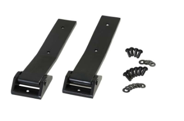 Picture of Kentrol 07-18 Jeep Wrangler JK Tailgate Hinge Pair - Powdercoat Black