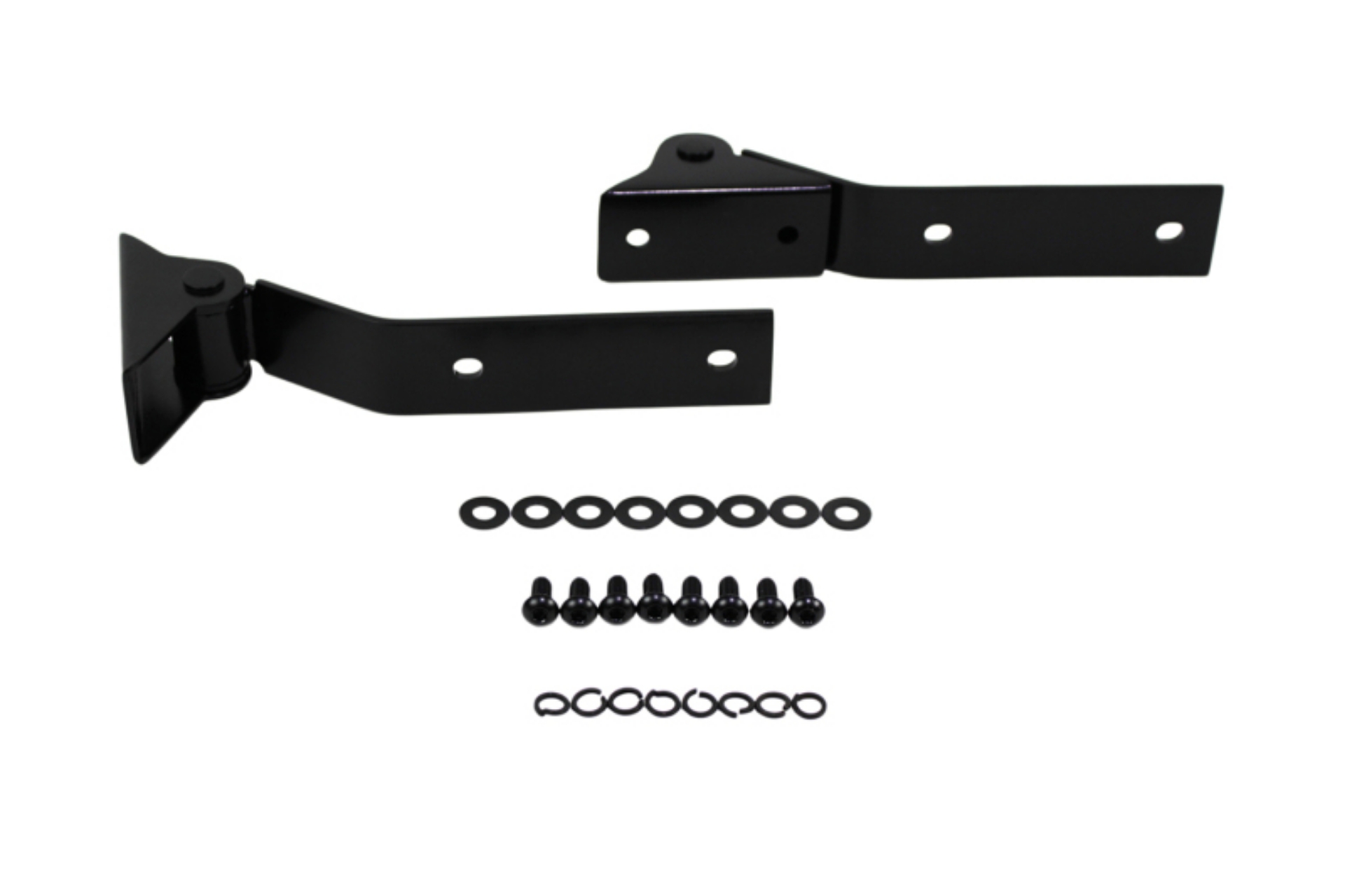 Picture of Kentrol 87-95 Jeep Wrangler YJ Tailgate Hinge Pair - Powdercoat Black