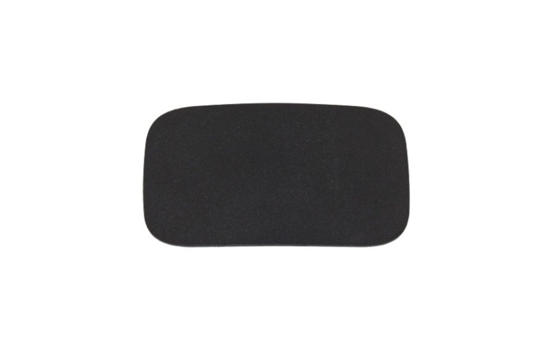 Picture of Kentrol 07-18 Jeep Wrangler JK Plate Delete Badge - Textured Black