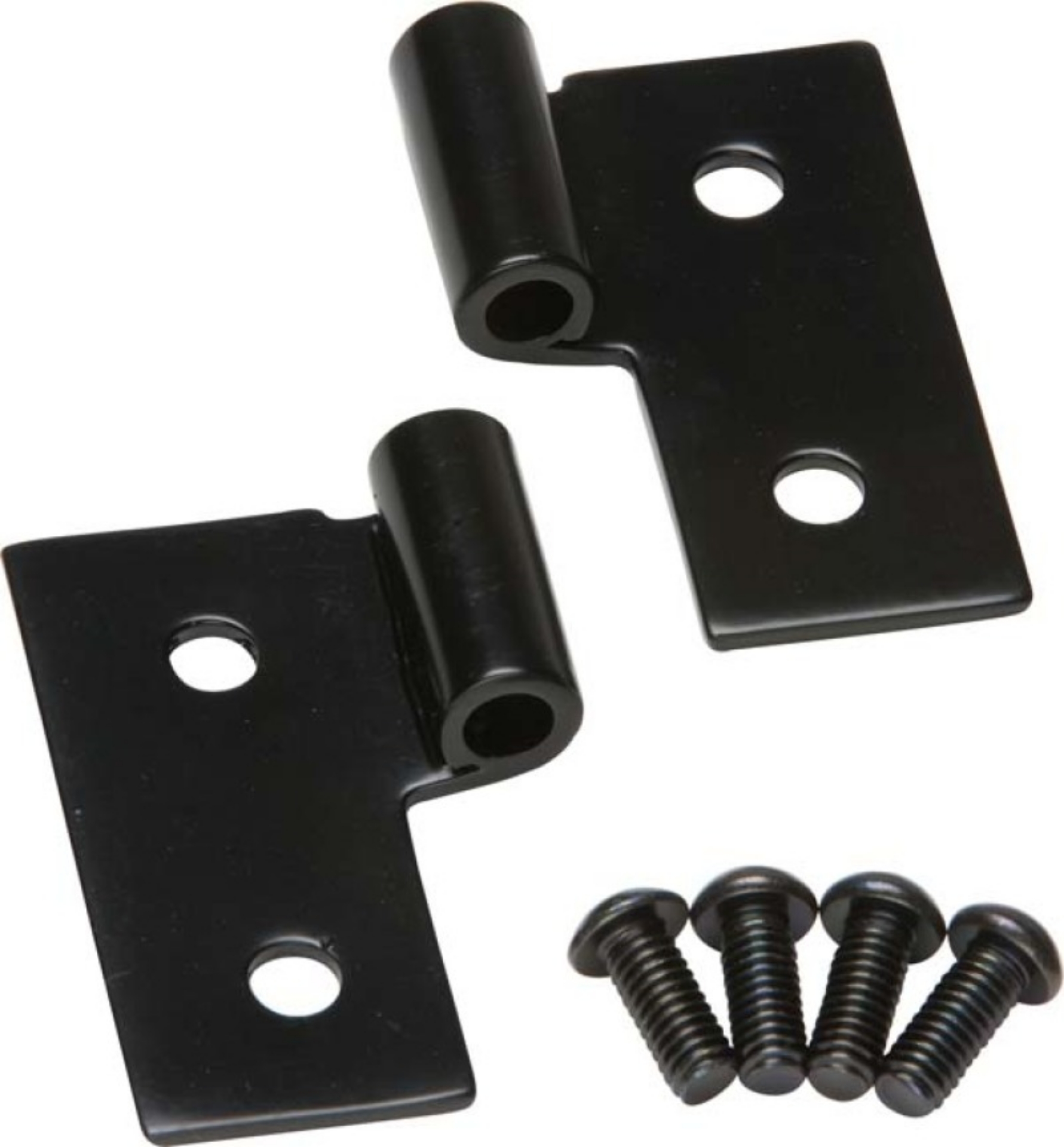 Picture of Kentrol 76-06 JEEP CJ-Wrangler YJ-TJ Lower Door Hinge Pair - Powdercoat Black