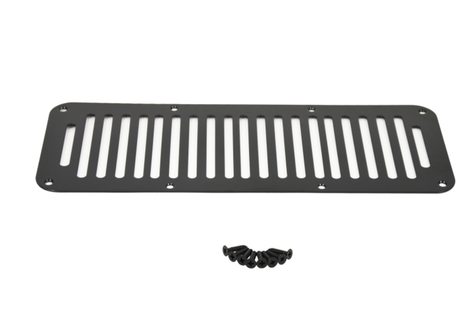 Picture of Kentrol 87-95 Jeep Wrangler YJ Hood Vent 8 Holes - Powdercoat Black