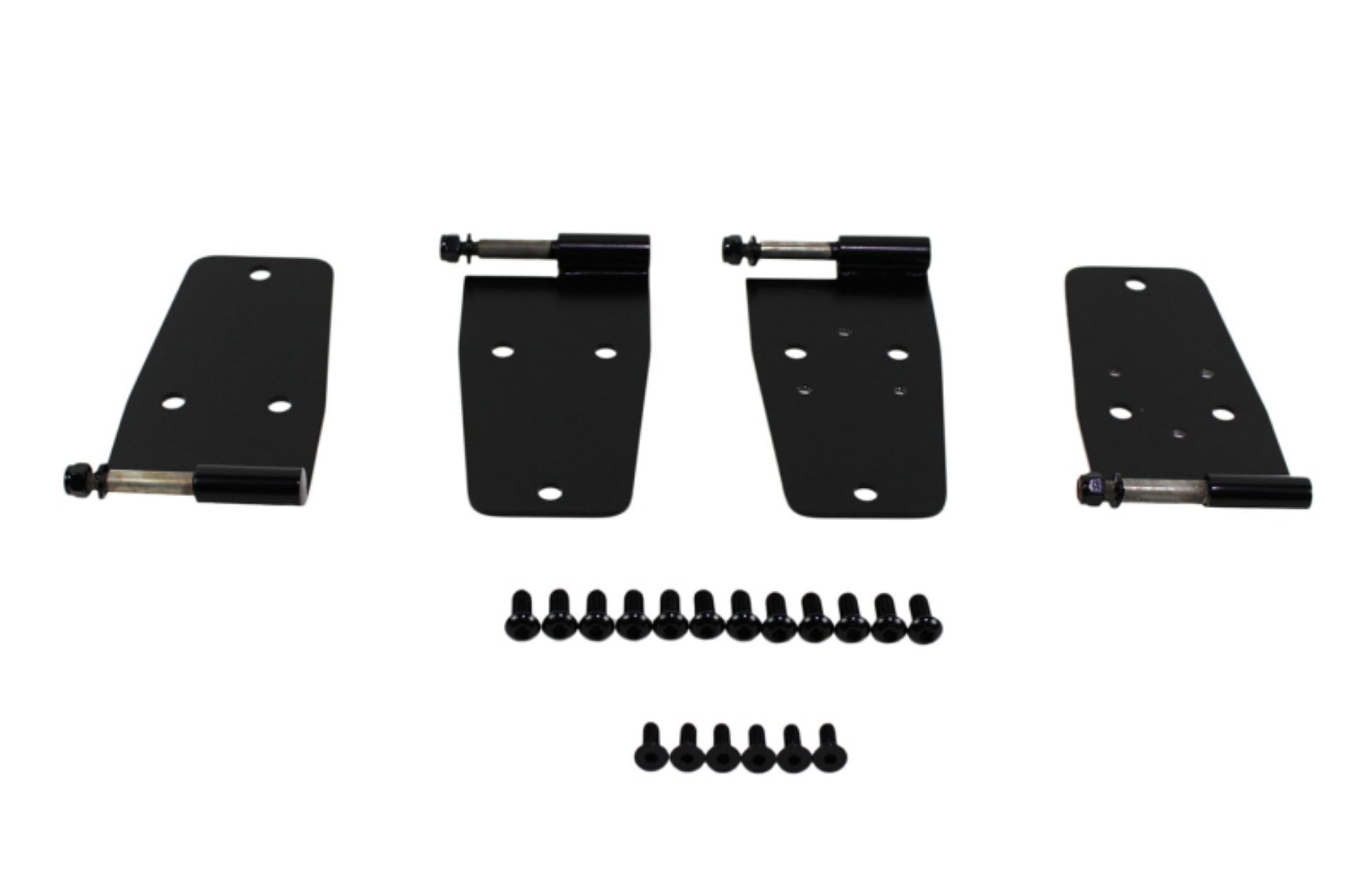 Picture of Kentrol 76-93 Jeep CJ-Wrangler YJ Hardtop Door Hinge Set 4 Pieces - Powdercoat Black