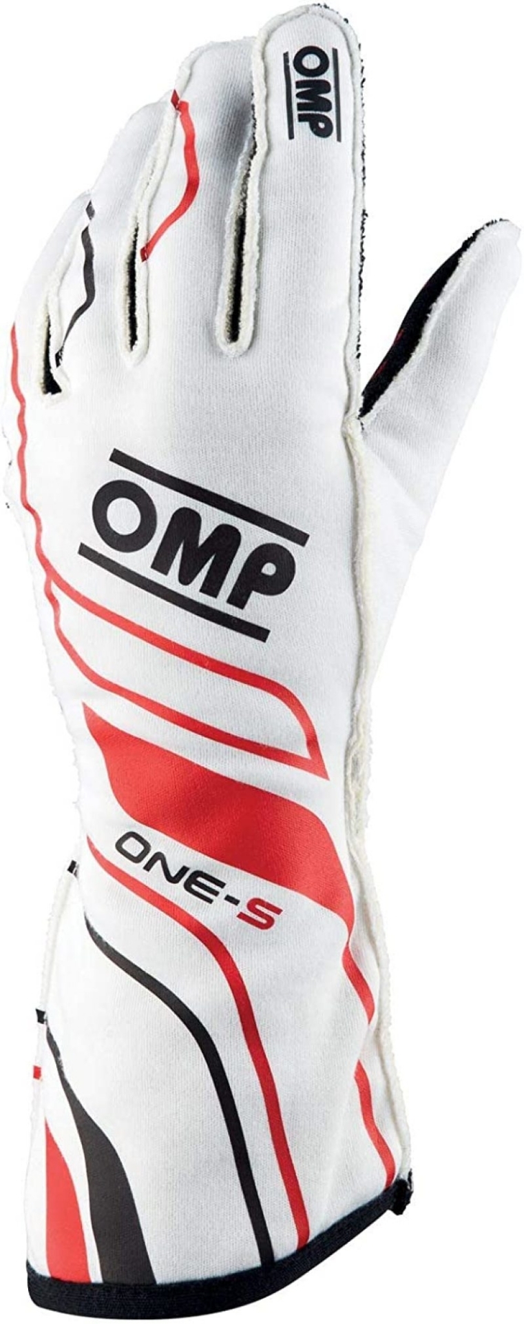 Picture of OMP One-S Gloves White - Size L Fia 8556-2018