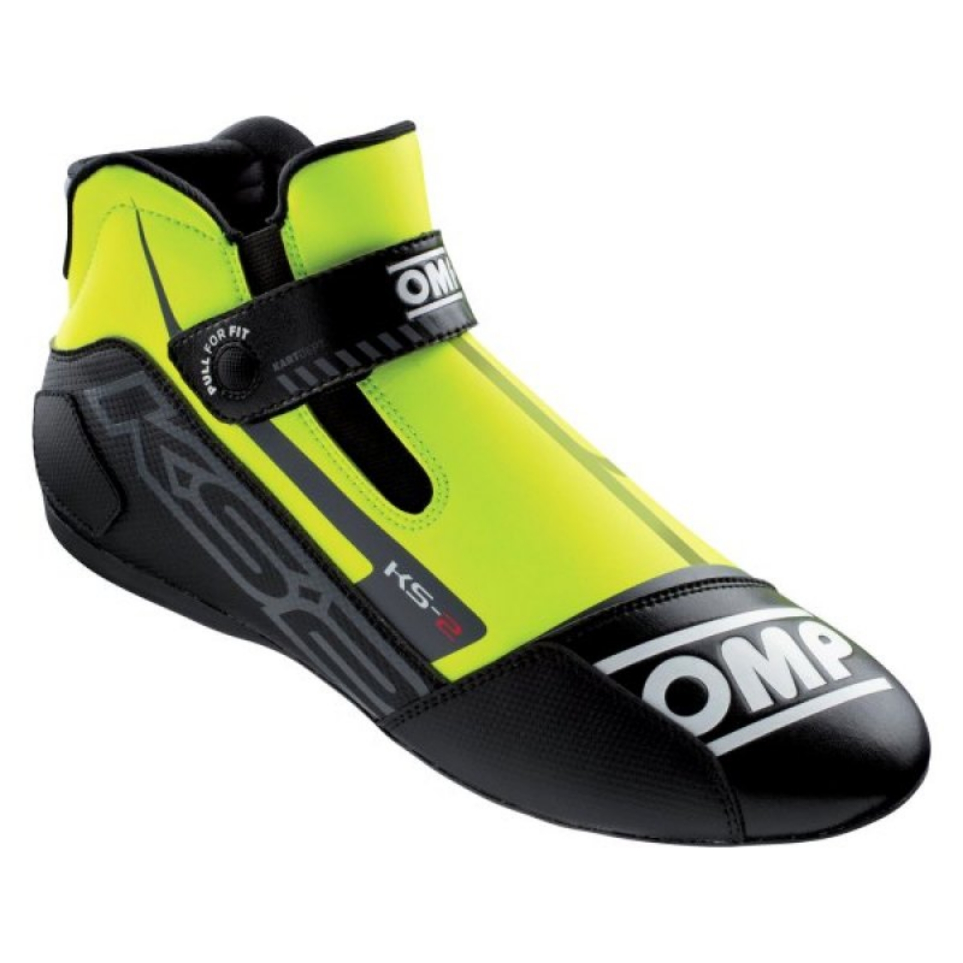 Picture of OMP KS-2 Shoes My2021 Yellow-Black - Size 41