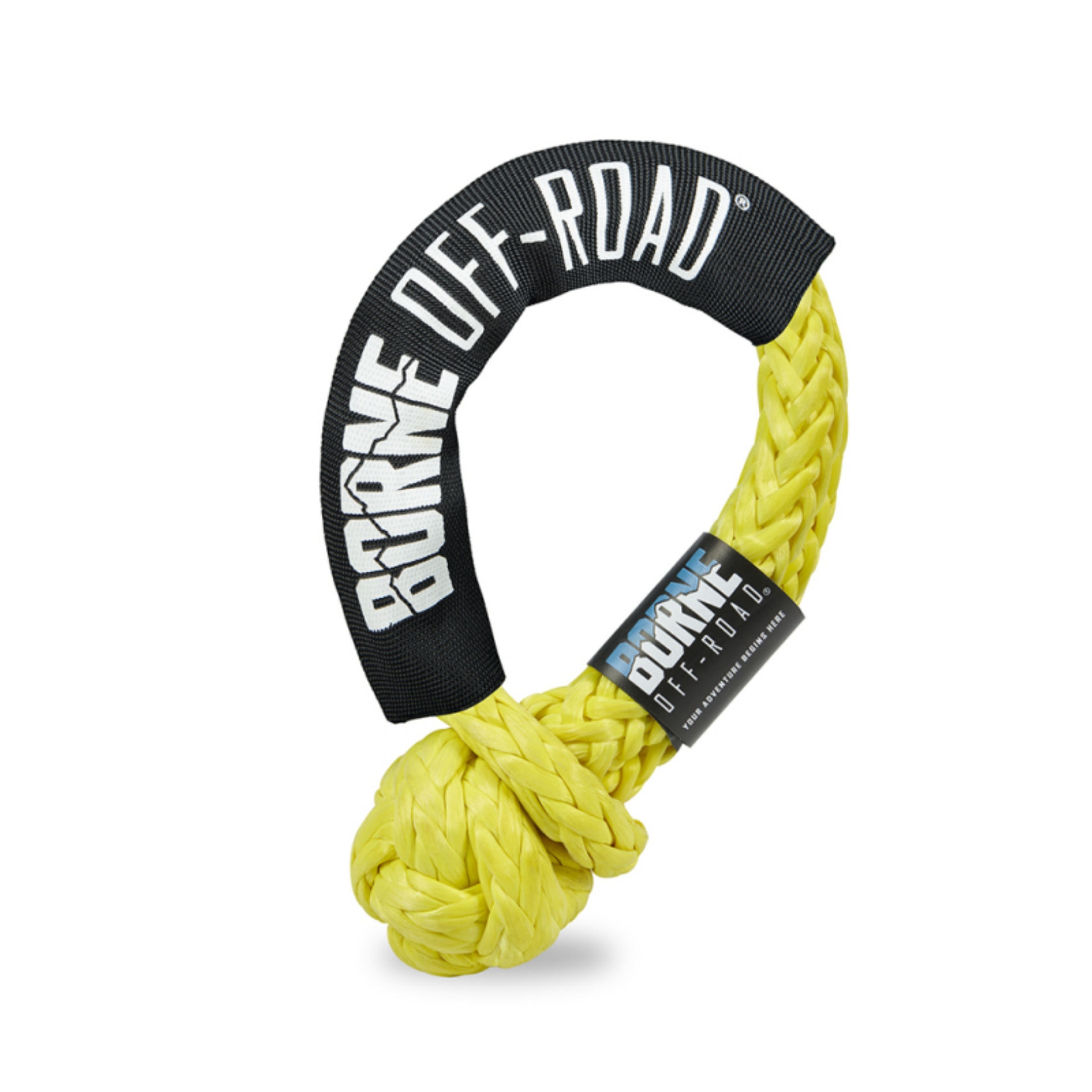 Picture of Borne Off-Road 1-2in X 20in Soft Shackle Yellow