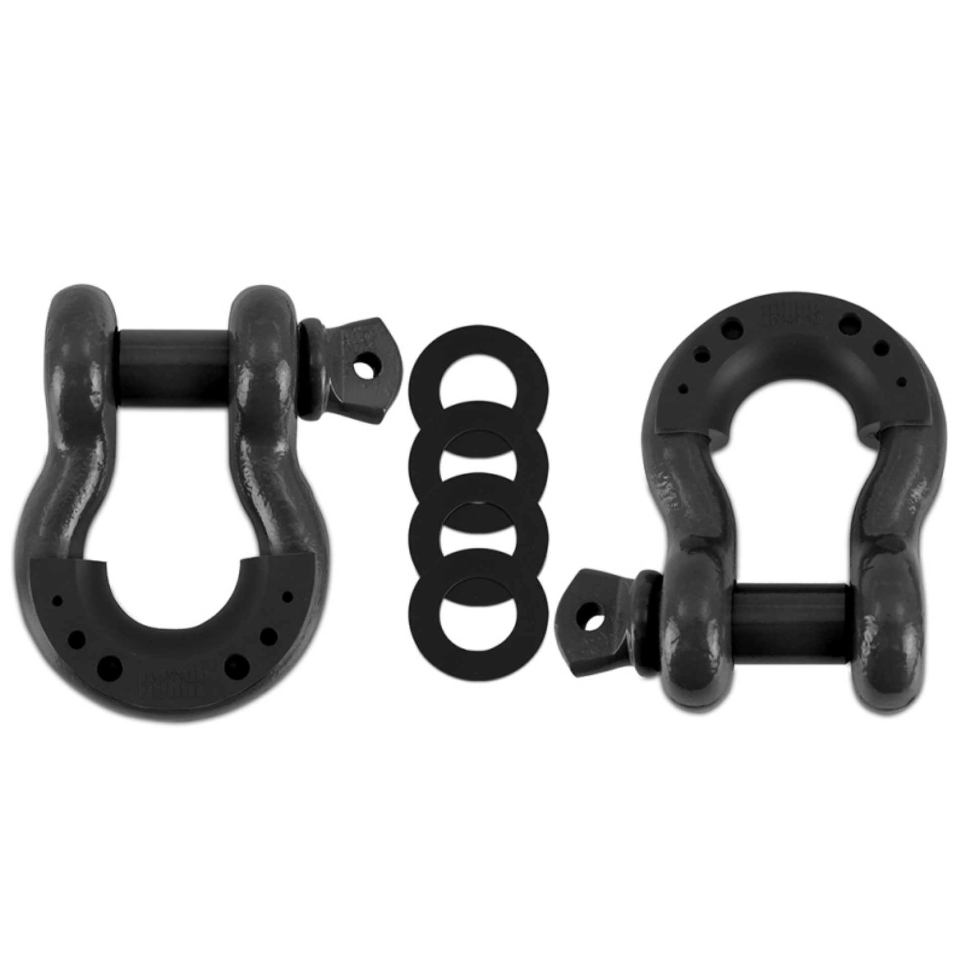 Picture of Borne Off-Road Borne D-Ring Shackle Set Black