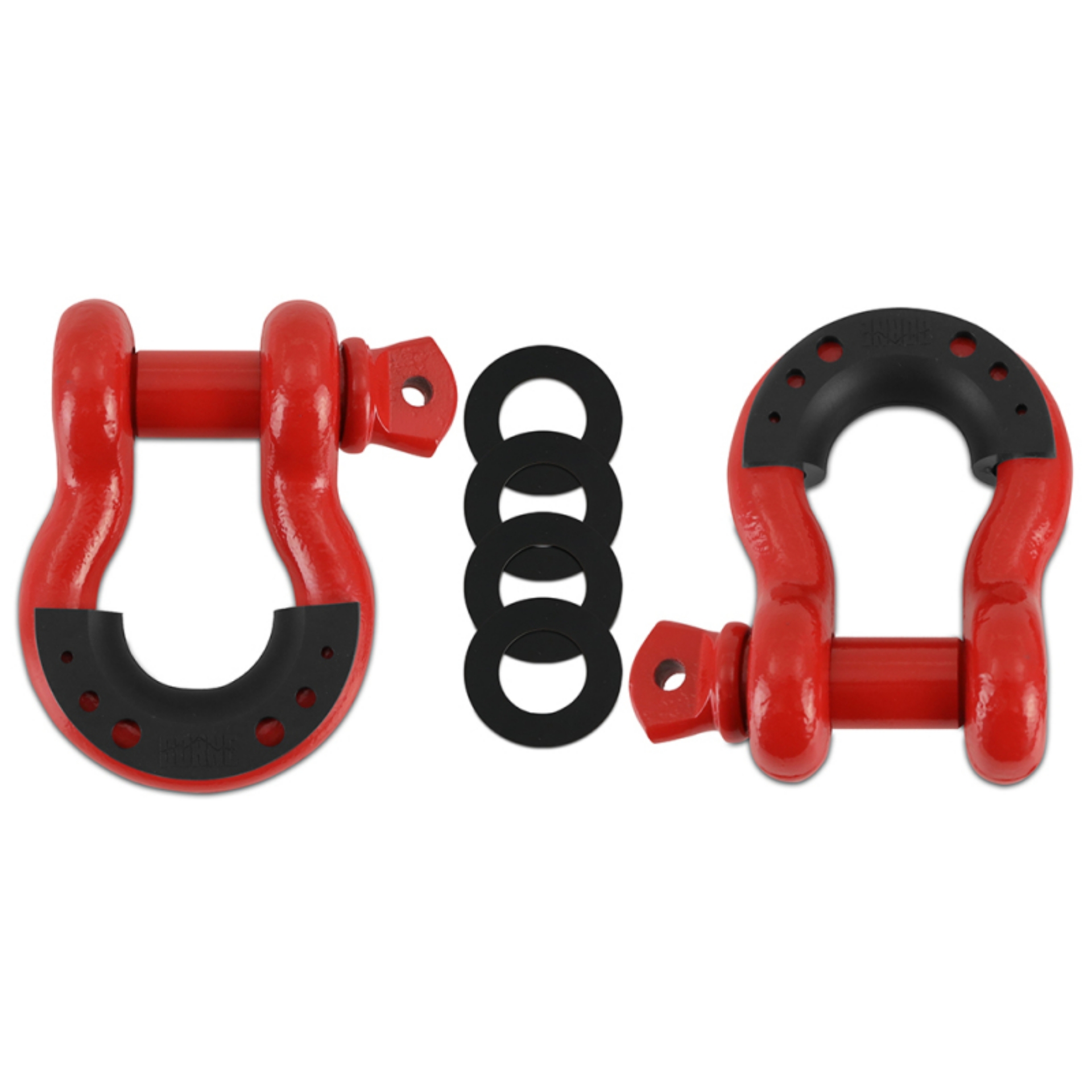 Picture of Borne Off-Road Borne D-Ring Shackle Set Red