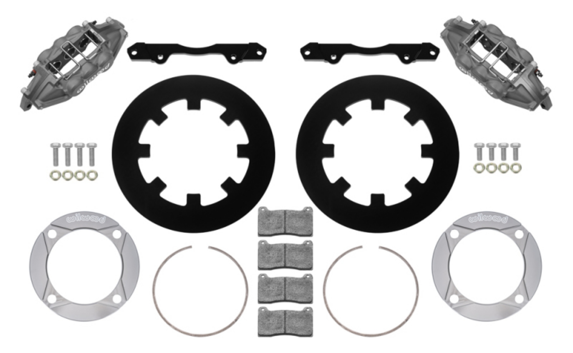 Picture of Wilwood 2014+ Polaris RZR XP 1000 Front Kit 11-25in - Anodized