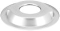 Picture of K&N Metal Base Plate 14in OD 5-1-8in Flange Chrome Finish