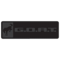 Picture of Ford Racing Bronco-Bronco Sport G-O-A-T- Badge - Black-Black