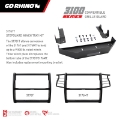 Picture of Go Rhino 19-21 Chevrolet Silverado 1500 - 3100 Series StepGuard Winch Tray Kit Fits 3176T-3176MT