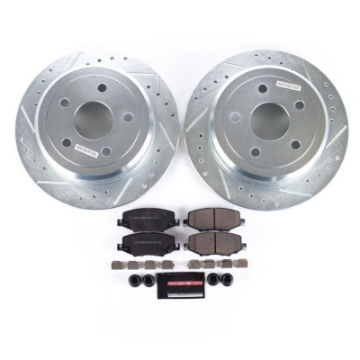 Picture of Power Stop 07-17 Jeep Wrangler Front & Rear Z23 Evolution Sport Brake Kit