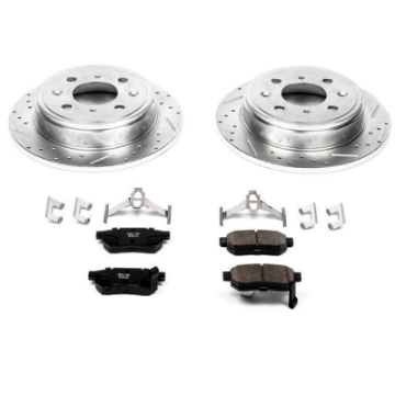 Picture of Power Stop 92-95 Honda Civic Front & Rear Z23 Evolution Sport Brake Kit